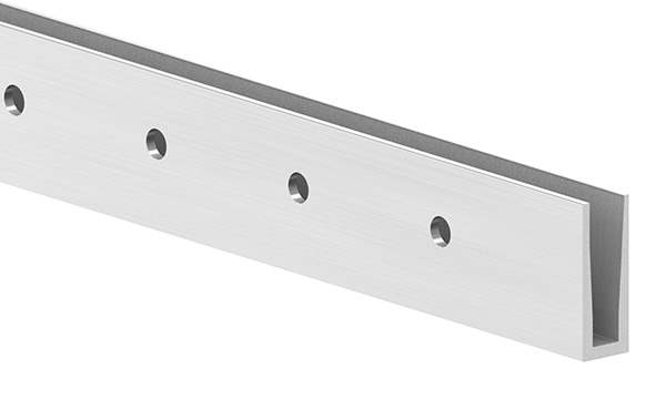 Alu-Profil | KOMPAKT | Länge: 3000 mm | seitliche Montage | Aluminium
