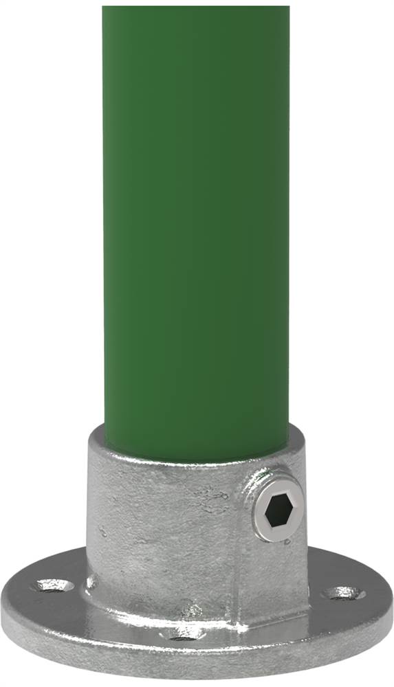 Rohrverbinder Temperguss Oval 21,3-60,3mm Feuerverzinkter&Galvanisierter