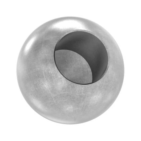 Kugel Stahl massiv m.Sackloch/-Gewinde,Durchgangsbohrung Eisen Metall Zaun Tor 