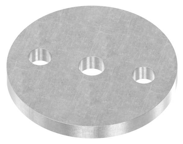 Ankerplatte | Maße: Ø 80x8 mm | Stahl (Roh) S235JR