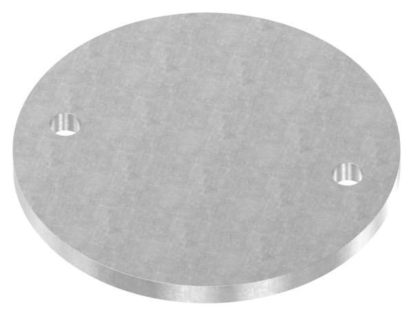 Ankerplatte | Maße: Ø 160x10 mm | Stahl (Roh) S235JR