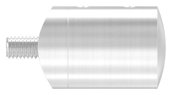 Querstabhalter Ø 22 mm mit Sackloch 12,2 mm (links) | für Ø 33,7 mm