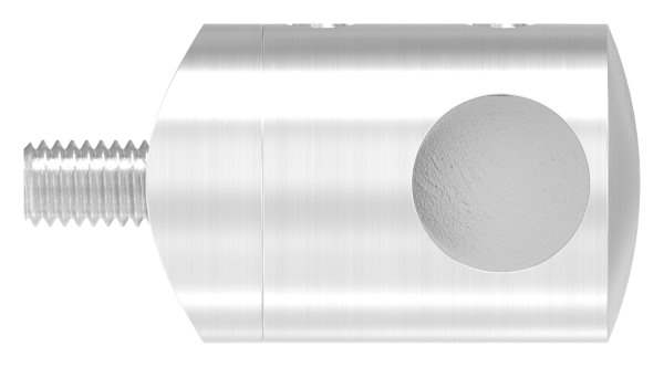 Querstabhalter Ø 22 mm mit Sackloch 12,2 mm (rechts) | für Ø 33,7 mm