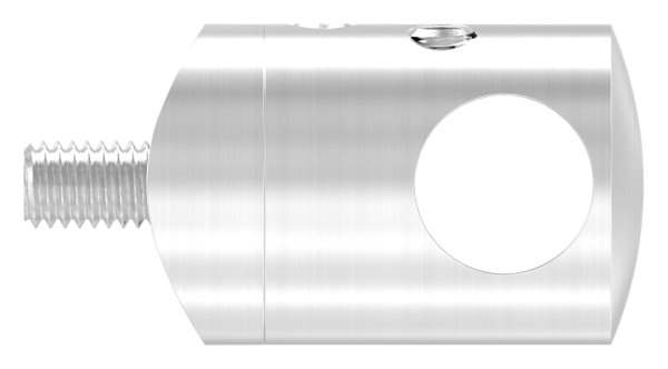 Querstabhalter zum Stoßen mit Bohrung 12,2 mm | für Ø 33,7 mm