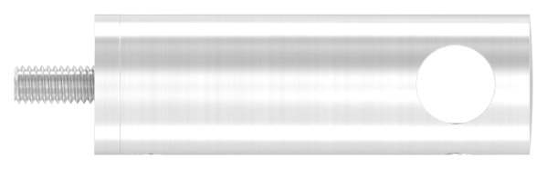 Querstabhalter | Lang | mit Bohrung 12,2 mm | für Anschluss Flach