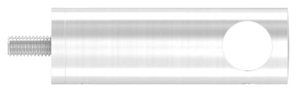 Querstabhalter | Lang | mit Bohrung 14,2 mm | für Anschluss Flach