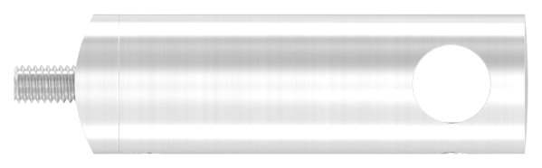 Querstabhalter | Lang | mit Bohrung 12,2 mm | für Anschluss 42,4 mm