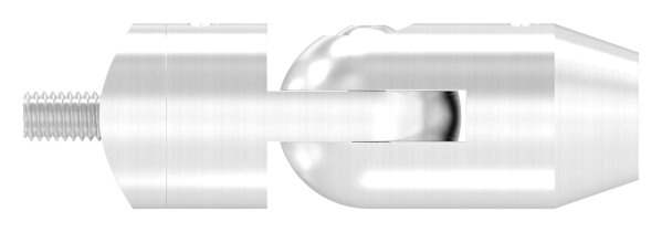 Querstabhalter mit Gelenk + Bohrung 10,2 mm | für Ø 33,7 mm