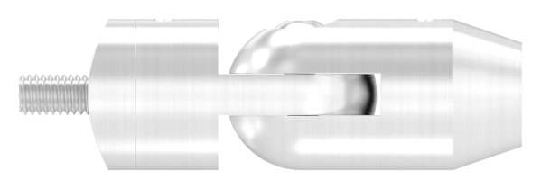 Querstabhalter mit Gelenk + Bohrung 10,2 mm | für Ø 42,4 mm