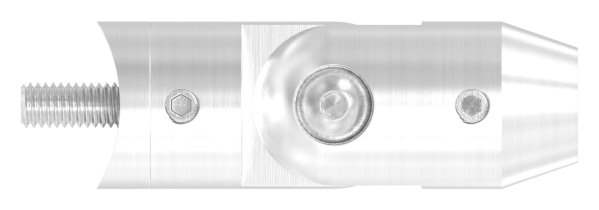 Querstabhalter mit Gelenk + Bohrung 10,2 mm | für Ø 42,4 mm
