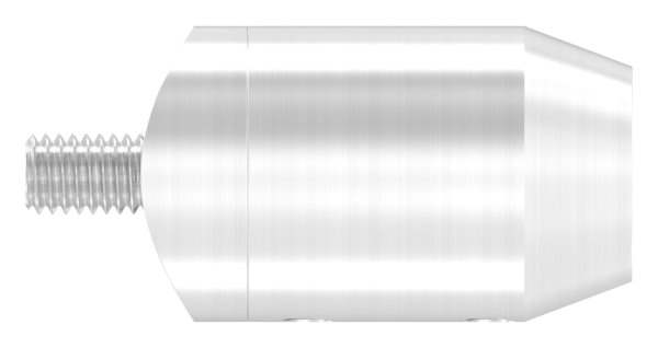 Querstabhalter Stirnseiteige Montage | Sackloch 12,2mm | Für Ø 33,7mm
