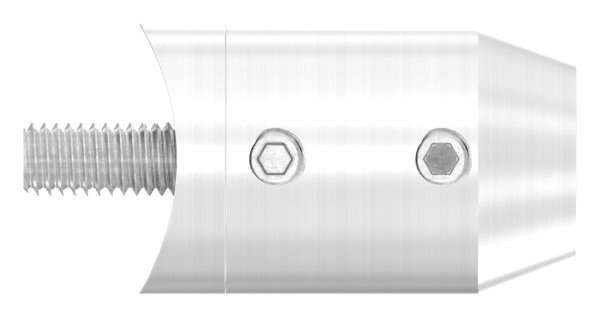 Querstabhalter Stirnseiteige Montage | Sackloch 12,2mm | für Ø 42,4 mm