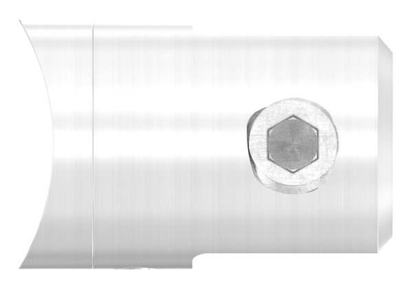 Querstab-Plattenhalter Ø 25 mm mit Anschluss 48,3
