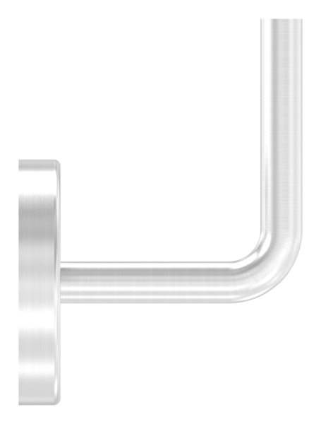 Handlaufhalter mit Abdeckrosette 70 x 12mm | Innengewinde M6