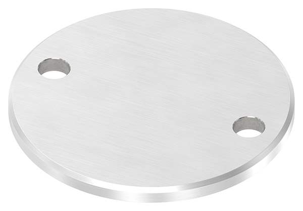 Ankerplatte | Maße: 100x6 mm | Längsschliff + Fase | V2A