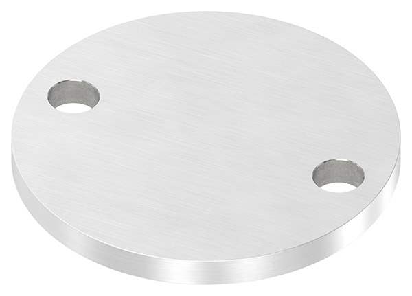 Ankerplatte | Maße: 100x8 mm | Längsschliff | V2A