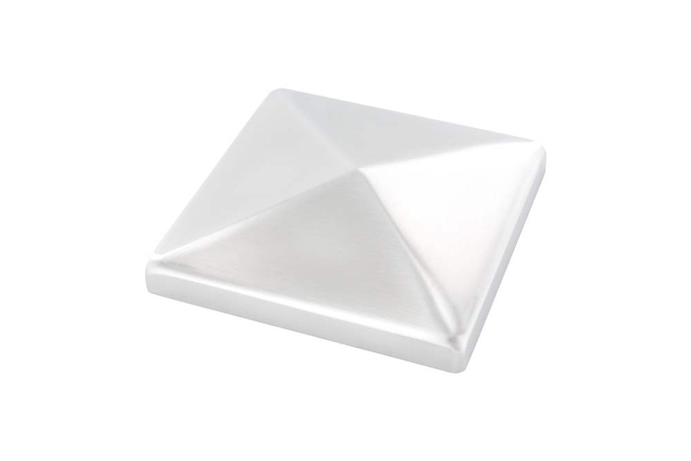 Pyramidenkappe | für Vierkantrohr: 100x100 mm | V2A