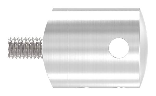Seilhalter für Seile Ø 4 mm Anschluss Ø 42,4 mm V2A