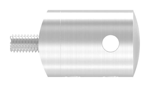 Seilhalter für Zwischenpfosten | Für Seil: Ø 4 mm bis Ø 6 mm | Anschluss Ø 42,4 mm | V2A