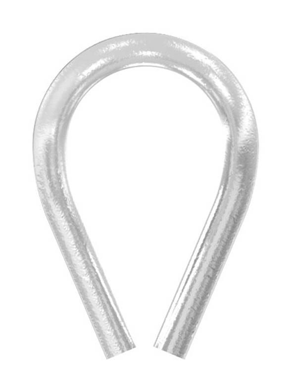 Kausche | für Seil Ø: 4 mm | V4A