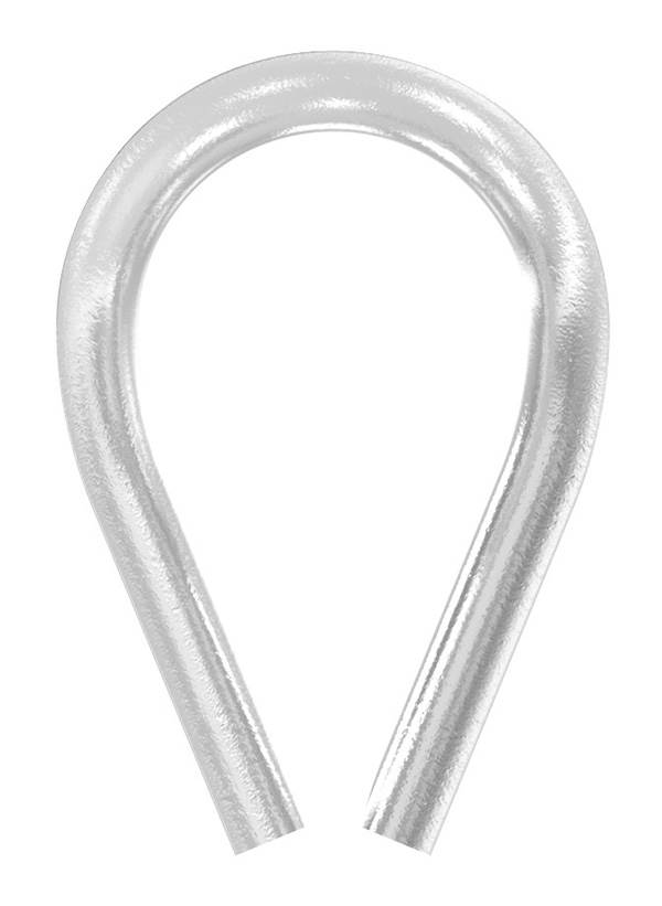 Kausche | für Seil Ø: 6 mm | V4A