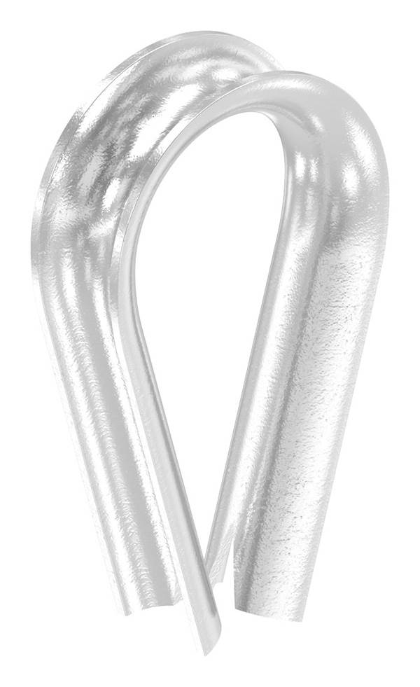 Kausche | für Seil Ø: 8 mm | V4A