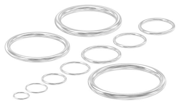 Ring | Außen-Ø: 120 mm | Materialstärke: 10 mm | V2A