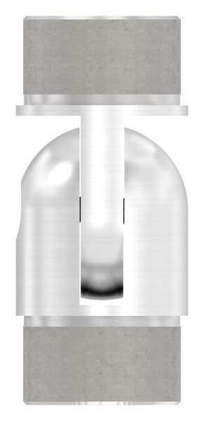 Gelenkstück für Rundrohr Ø 48,3x2,0 mm V2A