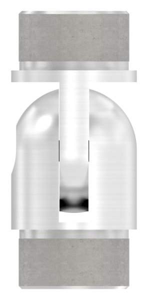 Gelenkstück für Rundrohr Ø 42,4x2,5 mm V2A