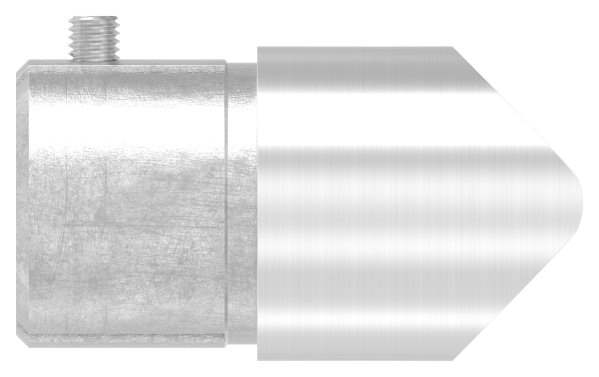 Anschlussstück 90° für Rundrohr Ø 48,3x2,0 mm V2A