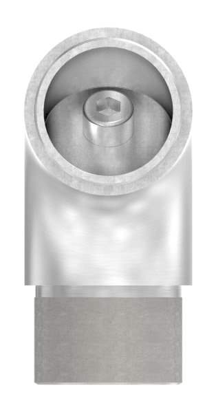 Rohrbogen verstellbar, für Rundrohr Ø 42,4x2,6 mm V2A