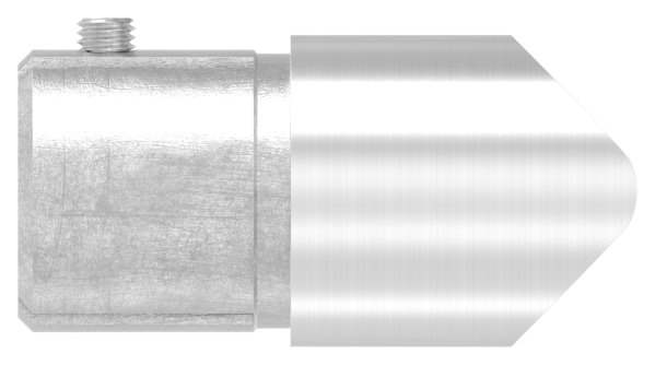 Anschlussstück 90° für Rundrohr Ø 42,4x2,0 mm V2A