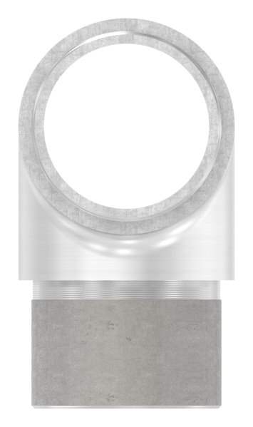 T-Stück mit gleichen Abgängen für Rundrohr Ø 33,7x2,0 mm V2A
