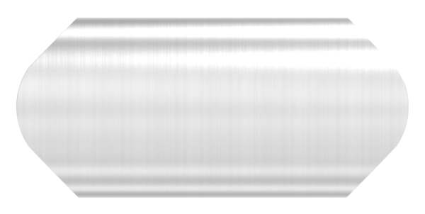 Rohrverbindungsstück | für Rundrohr: Ø 33,7 mm | V2A