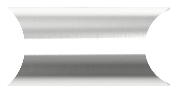 Rohrverbindungsstück | für Rundrohr: Ø 33,7 mm | V2A