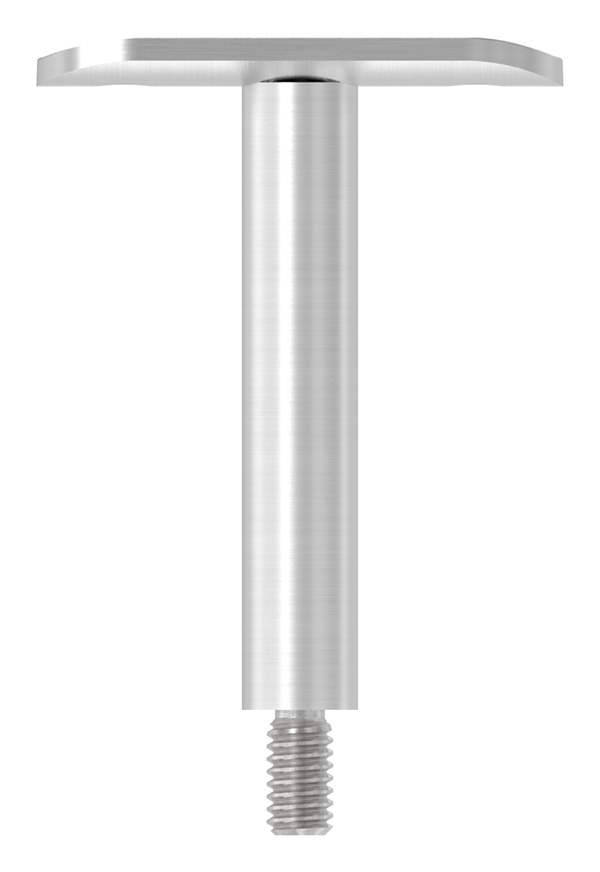 Stift mit Halteplatte | Anschluss: Ø 42,4 mm | V2A