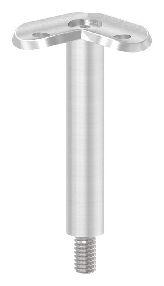 Stift mit Halteplatte 90° | Anschluss: Ø 42,4 mm | V2A