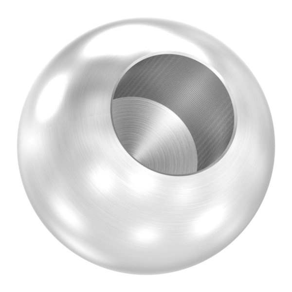 Kugel | Ø 25 mm | mit Sackloch: 12,2 mm | V2A Vollmaterial