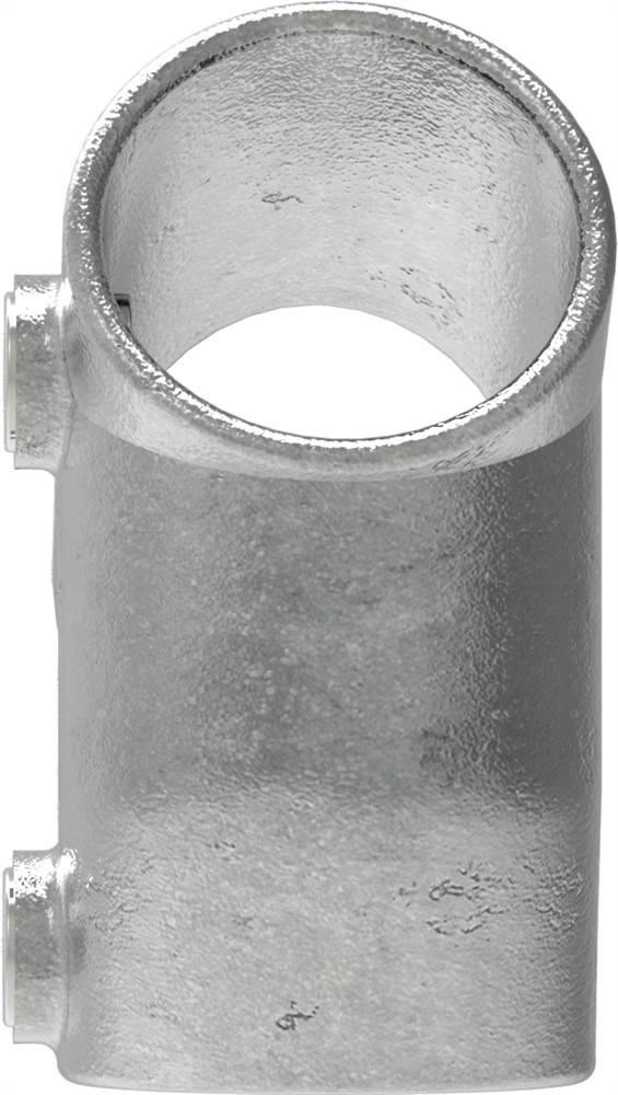 Rohrverbinder | T-Stück kurz 30-60° | 129A27 | 26,9 mm | 3/4 | Temperguss u. Elektrogalvanisiert