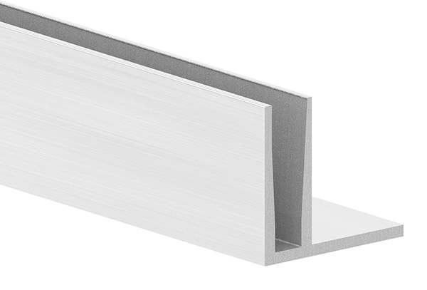 Alu-Profil | KOMPAKT | Länge: 3000 mm | aufgesetzte Montage | Aluminium