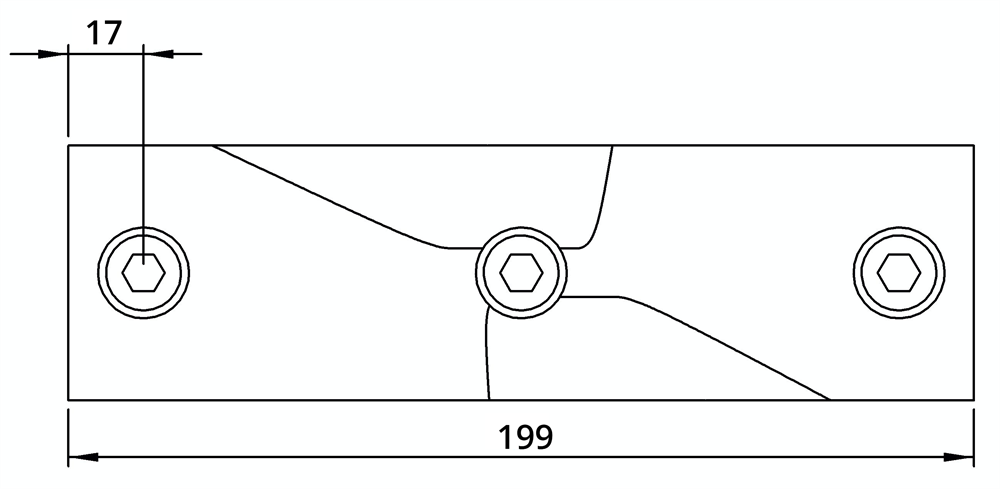 Rohrverbinder | Kreuzstück 30-45° | 130C42 | 42,4 mm | 1 1/4 | Temperguss u. Elektrogalvanisiert