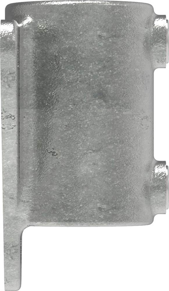 Rohrverbinder | Wandhalter Dreieckflansch | 146D48 | 48,3 mm | 1 1/2 | Temperguss u. Elektrogalvanisiert
