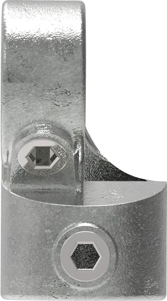 Rohrverbinder | Winkelgelenk verstellbar - 1 Stück | 148C42 | 42,4 mm | 1 1/4 | Temperguss u. Elektrogalvanisiert