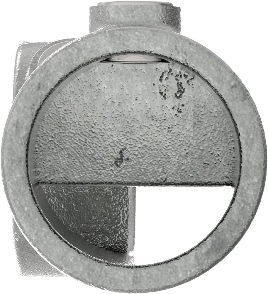 Rohrverbinder | Winkelgelenk verstellbar - 1 Stück | 148D48 | 48,3 mm | 1 1/2 | Temperguss u. Elektrogalvanisiert
