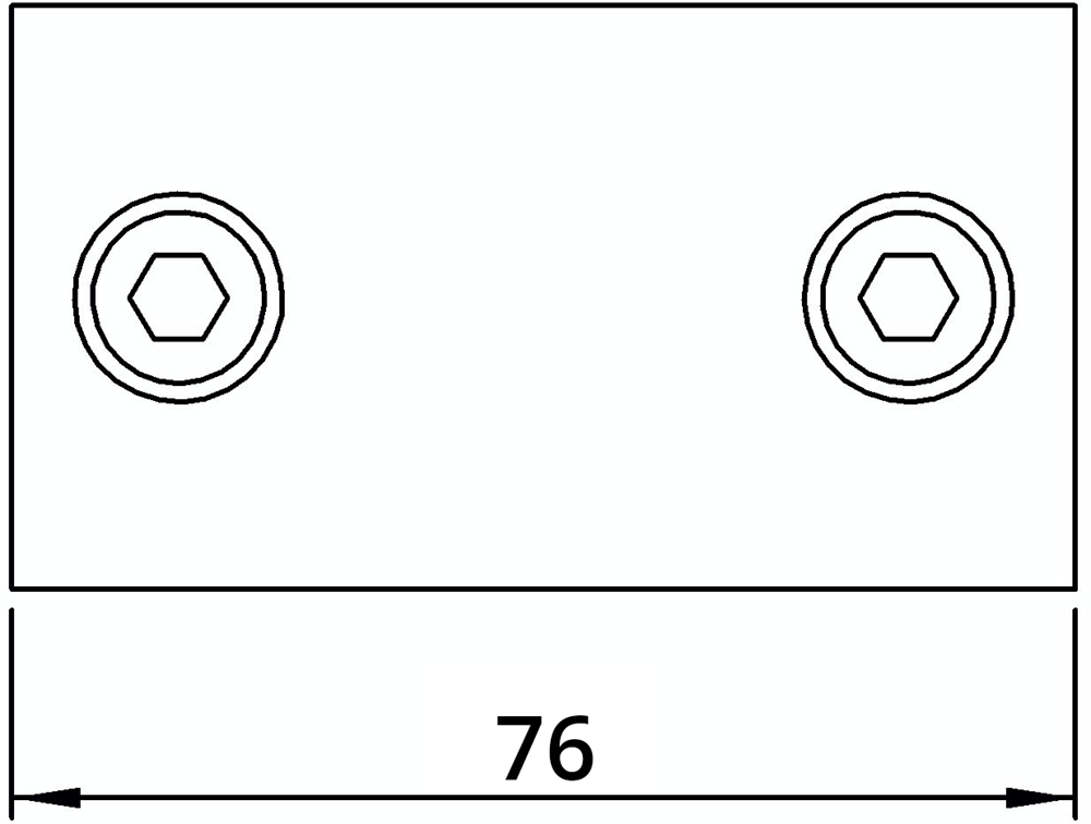 Rohrverbinder | Verlängerungsstück außen | 149A27 | 26,9 mm | 3/4 | Temperguss u. Elektrogalvanisiert