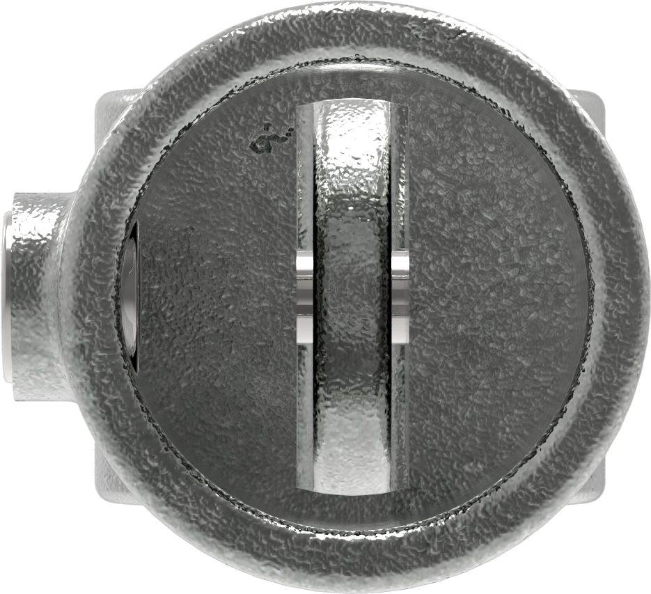 Rohrverbinder | Gelenkstück doppelt 180° | 167A27 | 26,9 mm | 3/4 | Temperguss u. Elektrogalvanisiert