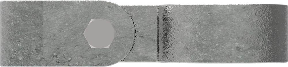 Rohrverbinder | Gitterhalter einfach | 170A27 | 26,9 mm | 3/4 | Temperguss u. Elektrogalvanisiert