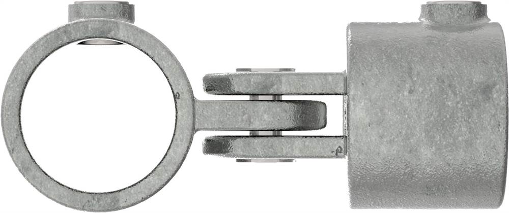 Rohrverbinder | Gelenkstück einfach | 173A27 | 26,9 mm | 3/4 | Temperguss u. Elektrogalvanisiert