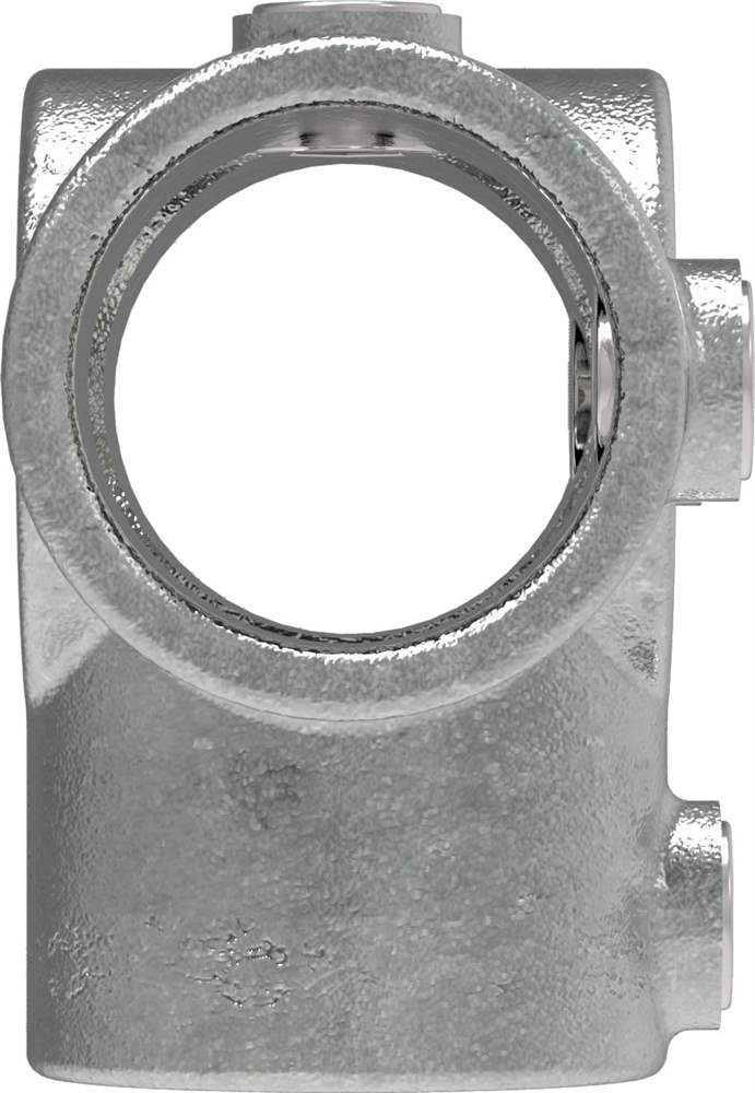 Rohrverbinder | T-Stück für Stützrohr | 176 | 21,3 mm - 60,3 mm | 1/2 - 2 | Temperguss u. Elektrogalvanisiert