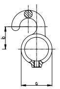 Rohrverbinder | Stellring mit Haken | 182TA27 | 26,9 mm | 3/4 | Temperguss u. Elektrogalvanisiert